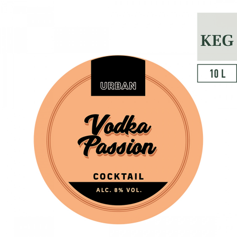 Urban Cocktail Vodka Passion fra Als Udlejning